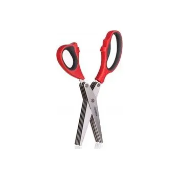 Kuchyňský nůž BANQUET Nůžky na bylinky CULINARIA 21cm, červené