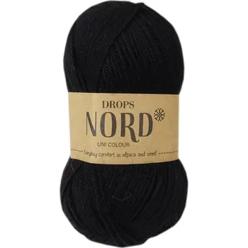 Příze Drops Nord 02 černá