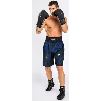Boxerské šortky Venum Phantom LOMA - Black/Blue Velikost: XL