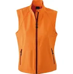 James&Nicholson Dámská softshellová vesta JN1023 Orange XXL