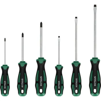 Šroubovák šroubovák sada 6díl. PHILLIPS,PLOCHÉ STALCO