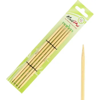 Jehlice Ponožkové jehlice KnitPro Bamboo 15 cm 3,75 mm