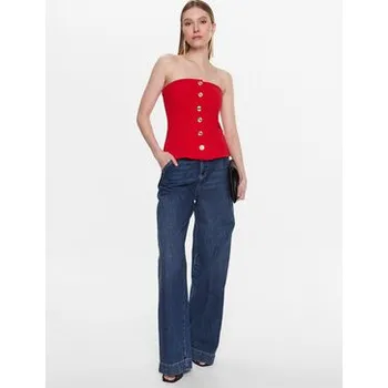 Pinko Top 100112 7624 Červená Slim Fit 42