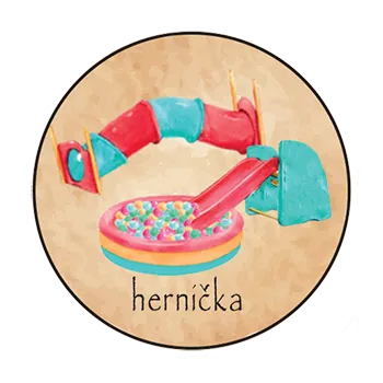 magnetka pro dítě Slon Pamatovák Hernička