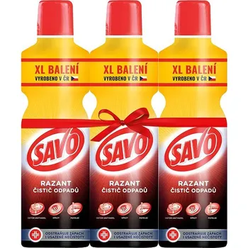 Čistič odpadu SAVO Razant 3× 1,2 l