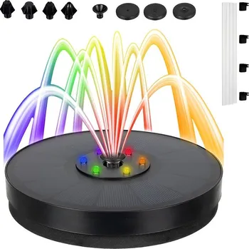 Žertovný předmět Hladinová zahradní fontána s LED světly - Gardlov