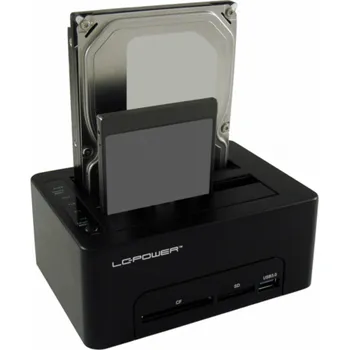 Počítač LC Power LC-DOCK-U3-CR HDD docking station CF/SD card r