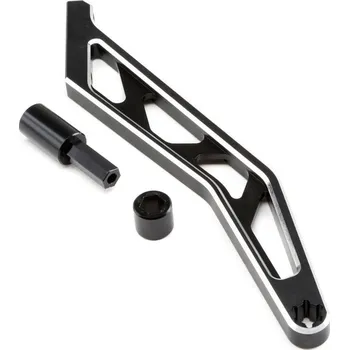 RC náhradní díl Losi příčka šasi zadní černá hliník: MTXL