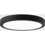 KOHL-Lighting Stropní LED svítidlo Disc slim ø 30cm, černé, 24W Teplota světla: 4000K - denní bílá, Stmívání: TRIAC - Externí zdroj