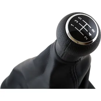 Hlavice řadicí páky Řadicí páka s manžetou VW Passat B5 2000 - 2005, 5 stupňů, černá (hlava 12 mm)