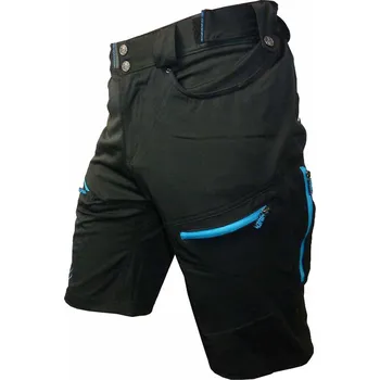 Pánské kraťasy Pánské cyklokraťasy HAVEN NAVAHO SLIMFIT black/blue