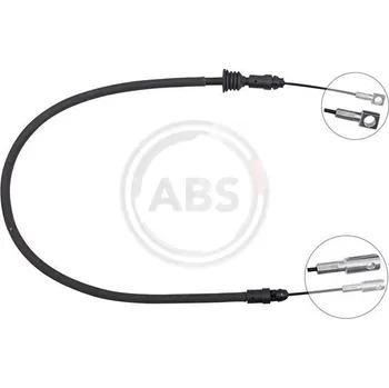 Lanko parkovací brzdy Tažné lanko, parkovací brzda, , 364021374R, A.B.S., K12751