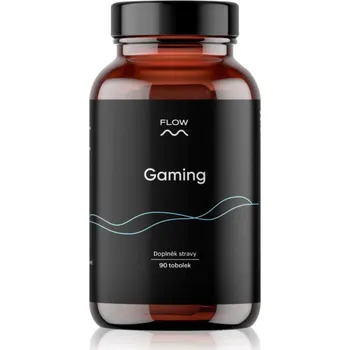 Zdraví Flow Gaming bylinné kapsle pro udržení energie a kognitivní výkonnosti 90 cps