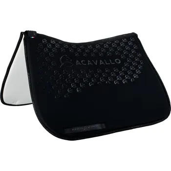 Jezdectví ACAVALLO Dečka podsedlová Gel Grip & Bamboo Fiber Acavallo, drezurní, černá COB/FULL
