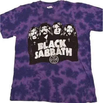 Merch Black Sabbath: Black Sabbath Kids T-shirt: Band & Logo (wash Collection) (11-12 Years) 11-12 let