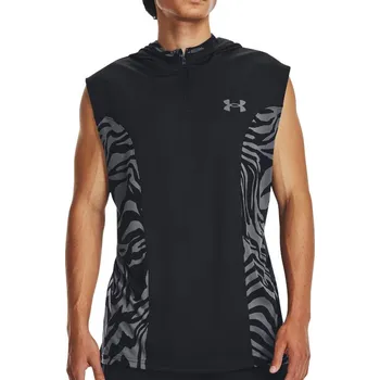 Pánská mikina Mikina s kapucí Under Armour BASELINE TANK HOODIE 1370240-004 Velikost S