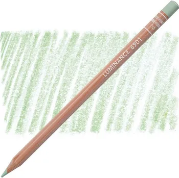 Kresba CARAN D'ACHE Pigmentová pastelka Luminance CARAN D'ACHE, 713 middle verdigris