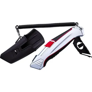 Pracovní nůž Bezpečnostní nůž automatický s pouzdrem-kovový, keram.čepel, TT