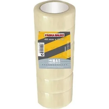 Lepicí páska páska balicí 48mmx66m TRA (6ks)