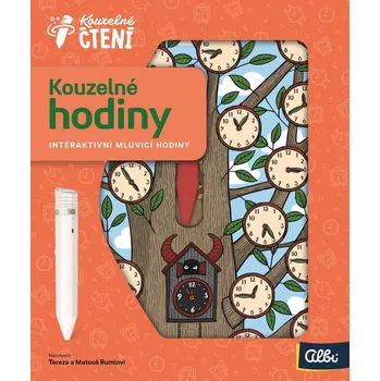 interaktivní kniha Albi Kouzelné čtení Kouzelné hodiny