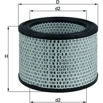 Vzduchový filtr Vzduchový filtr MAHLE LX 248