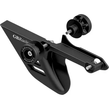 Kryt motoru GB RACING UK Sada universálního spodního ochranného krytu řetězu (ploutvičky) a padacího hříbku s rolnami GB Racing - YAMAHA