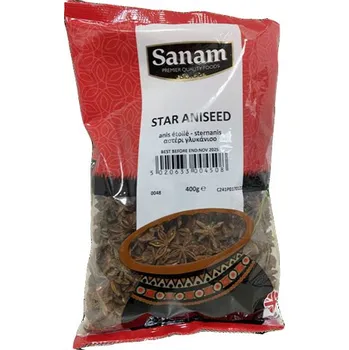 Koření Sanam Badyán Celý (Star Aniseed) 400g