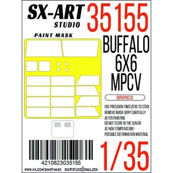 Plastikový model 1/35 Paint mask Buffalo 6x6 MPCV (BRONCO)