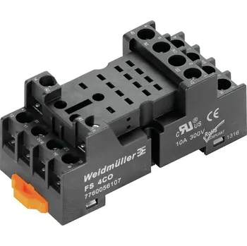 Elektronická součástka WEIDMÜLLER Patice Weidmuller FS 4CO 7760056107