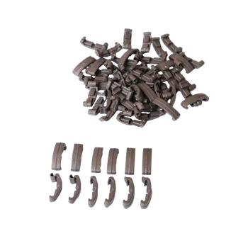 Airsoft FMA FMA segmentové RIS krytky IndexClips, 60ks - Zelená