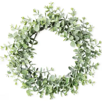 umělá květina Věnec eucalyptus umělý 25cm