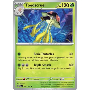 Karetní hra Pokémon TCG Toedscruel 026/198
