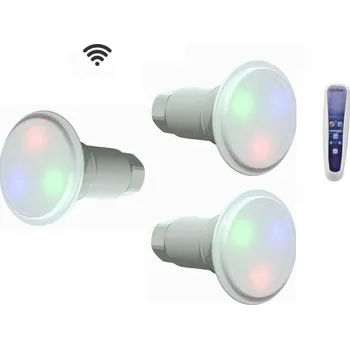 Bazénové osvětlení Astralpool lampa s LED diodami LumiPlus FlexiMini V2 - 12 V AC Set 3 ks lampa, Wifi - s barevným světlem RGB, pro všechny typy bazénů