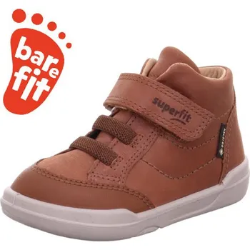 Chlapecké tenisky SUPERFIT BAREFIT dětská celoroční obuv SUPERFREE NAPPA s membránou GORE-TEX braun 1-000536-3000 Velikost: 22