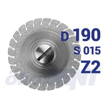 Brusný kotouč diamantový disk | červený superflex, ozubený Z2 | do násadce | jemná zrnitost | 806 104 377S 514 190