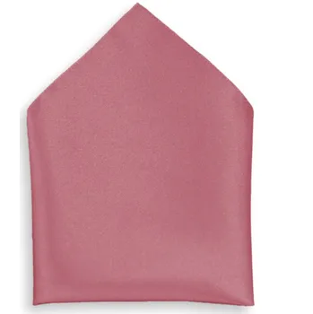 Látkový kapesník Soonrich Saténový kapesníček do saka 20 x 20 cm starorůžový