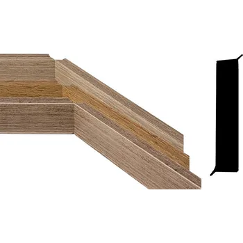 soklová lišta EGIBI Vinyl podlaha Soklová lišta CD60 d.2,5m CALGARY