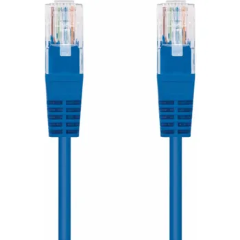 Elektrokoloběžka C-Tech CB-PP5-5B patch, Cat5e, UTP, 5m, modrý C-TECH Kabel patchcord Cat5e, UTP, modrý, 5m
