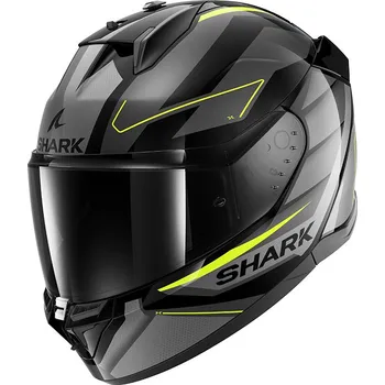 Helma na motorku SHARK přilba D-SKWAL 3 Sizler black/grey/yellow - XL