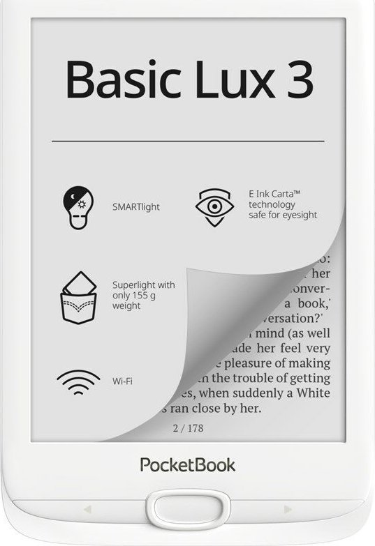 PocketBook 617 Basic Lux 3 bílá - Zbozi.cz