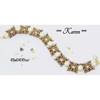 Korálek Náramek Karen č.1469 - stavebnice