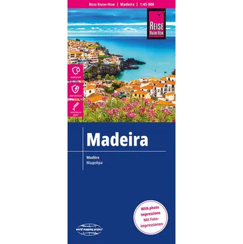 Reise Know-How Verlag mapa Madeira 1:45 t. voděodolná