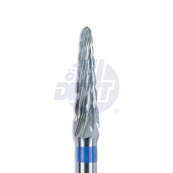 Fréza tvrdokovová fréza Cross Cut, kónus, zaoblený, křížový břit standard | do násadce | 500 104 194 190 031