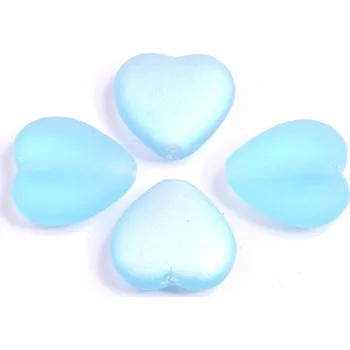 Dětské navlékací korálky Korálky srdíčka č.3834 (15x16mm)