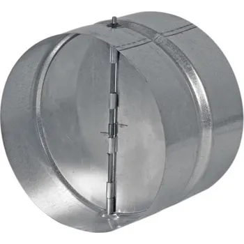 Ventilace HACO ZKK 125 ventilační systém 125mm, zpětná klapka, kov
