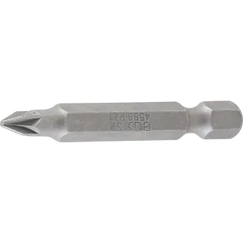 Bit BGS 4596, Bit | Délka 50 mm | pohon vnější šestihran 6,3 mm (1/4") | křížový PZ1