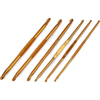 Sada oboustranných háčků - 6 ks (vel. 1 - 8)