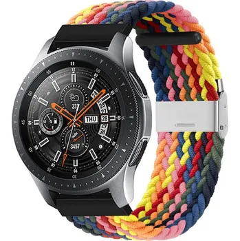 Příslušenství k chytrým hodinkám eses Pletený nylonový řemínek s přezkou 20 mm - Vzorovaný, barevný