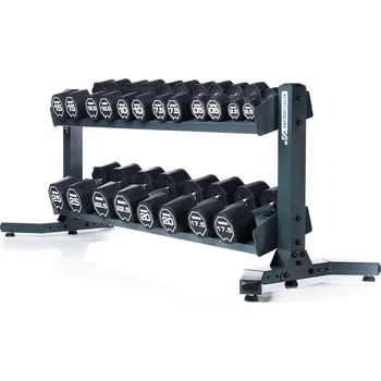 Escape Fitness Escape Fitness Sada uretanových jednoručních činek Escape 2 - 20 kg + stojan RACKDB10