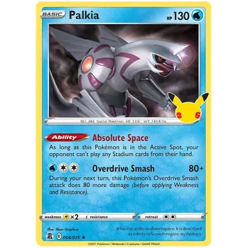 Sběratelská karetní hra Pokémon TCG Palkia 004/025 - Holo